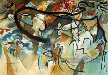 Composition V Expressionnisme art abstrait Wassily Kandinsky Peinture à l'huile